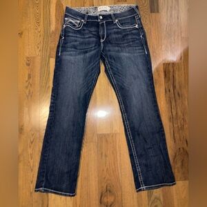 Ariat Women's Dark Blue Boot Cut Jeans